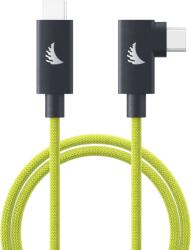 ANGELBIRD Cablu Angelbird Solid Flex USB-C 4.0, unghiular, 2m, lime