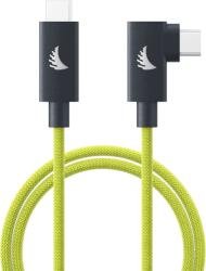 ANGELBIRD Cablu Angelbird Solid Flex USB-C 4.0, unghiular, 1m, lime