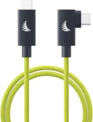 ANGELBIRD Cable I USB-C 4.0 I Solid Flex Cable Right-Angle I Lime I 32 cm