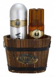 Cuba férfi after shave (borotválkozás utáni arcszesz) + dezodor férfi ajándékcsomag dézsában