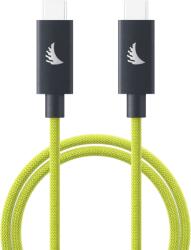 ANGELBIRD Cable I USB-C 4.0 I Solid Flex Cable I Lime I 32 cm