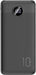  Powerbank Veger L10S (W1105PD) 10000mAh 20W 2A PD QC3.0 - fekete