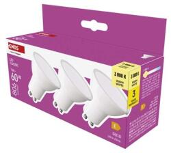 EMOS LED izzó Classic MR16 / GU10 / 7 W (60 W) / 806 lm / Meleg fehér - dellaprint - 2 952 Ft