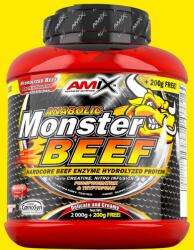 Amix Nutrition - Anabolic Monster Beef - Hardcore Beef Enzyme Hydrolyzed Protein - Csokoládé - 2200 G
