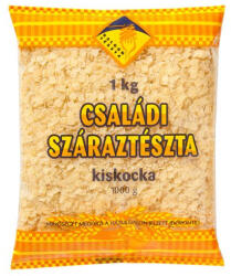 Balogh Tészta Családi Tészta Kiskocka Tojás Nélküli 1 kg