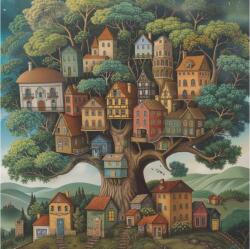 bboldin PT-18 - Fantasy Tree House - 1000 db-os puzzle (PT-18)