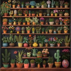 bboldin PT-397 - Green Plant Gallery - 1000 db-os puzzle (PT-397)