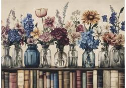 bboldin Z-1414 - Books and Blossoms - 1000 db-os puzzle (Z-1414)