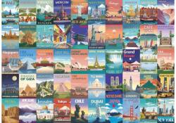 bboldin Z-1444 - World Landmarks - 1000 db-os puzzle (Z-1444)
