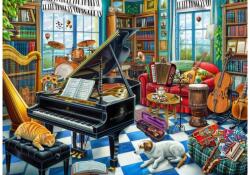 bboldin Z-1470 - Music Room - 1000 db-os puzzle (Z-1470)