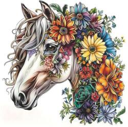 bboldin Z-1804 - Flower Horse - 1000 db-os puzzle (Z-1804)