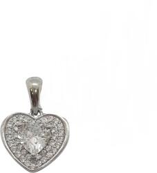 ÉkszerM Ezüst Szív Medál AD 132131