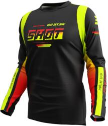 Shot Tricou motocross Shot Devo Block galben fluo (SHOA05-12C-B01)