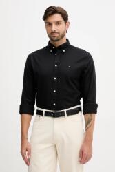 Tommy Hilfiger ing legombolt galléros, fekete, regular, MW0MW40469 - fekete L