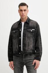 Calvin Klein Jeans farmerdzseki - fekete XS - answear - 45 990 Ft