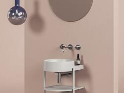 RAVAK XJX0O040000 Yard 40 kerámiamosdó Smoke Grey, túlfolyó furat nélkül (XJX0O040000)