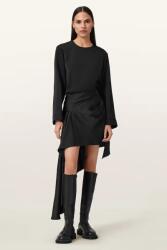 AllSaints szoknya SAMI fekete, mini, egyenes, W014RD - fekete 34