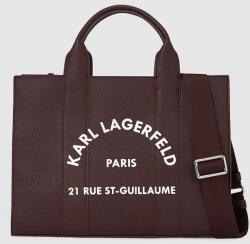 Karl Lagerfeld kézitáska - burgundia Univerzális méret - answear - 59 990 Ft