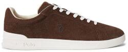 Ralph Lauren bőr sportcipő Hrt Crt Ii barna, 809973732002 - barna Férfi 42