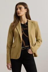 Lauren Ralph Lauren zakó bézs, sima, egysoros gombolású, 200971364 - bézs XL