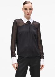 KARL LAGERFELD felső fekete, sima, A4W11008 - fekete 40