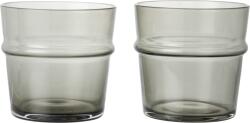Ferm Living Pahare Boya Low, 300 ml, fumurii, 2 buc (1104272028) Pahar