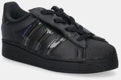 adidas Originals gyerek sportcipő SUPERSTAR LED LIGHTS - fekete 25.5