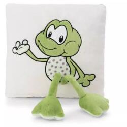 NICI Green: Fridolin béka párna, szögletes - 30 x 30 cm 62283