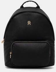Tommy Hilfiger hátizsák fekete, kis, sima, AW0AW17652 - fekete Univerzális méret