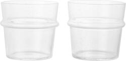 Ferm Living Pahare Boya Low 300 ml, transparente, 2 buc (1104272029) Pahar