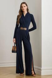 Lauren Ralph Lauren kezeslábas sötétkék, v-nyakú, 200980218 - sötétkék 38