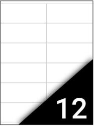 Fortuna Etikett FORTUNA 105x48mm univerzális 1200 címke/doboz 100 ív/doboz (10721) - nyomtassingyen