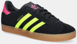 adidas Originals gyerek velúr sportcipő GAZELLE - fekete 40