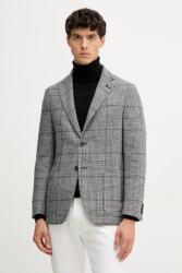 Tommy Hilfiger gyapjúkeverék felső - szürke 56 - answear - 159 990 Ft