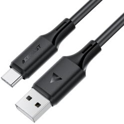 ACEFAST Cablu de Incarcare USB la Type-C, 3A, Fast Charging, 1.2m - (C17-04) - Black (KF2349260) - pcone