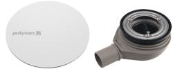 POLYSAN Mirai zuhanytálca szifon 90 mm, fehér fedéllel 72730W (72730W)