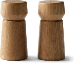 Crushgrind Râșnițe de sare și piper Amsterdam, 11 cm, stejar natural, 2 buc (070355-2002-2PC)