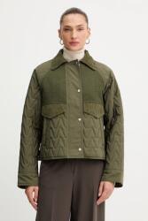 BOSS Orange dzseki gyapjúkeverékből - zöld 34