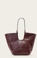 AllSaints bőr táska ARA - piros Univerzális méret