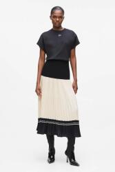 Karl Lagerfeld szoknya fekete, maxi, harang alakú, A4W12014 - fekete 34