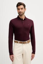 Tommy Hilfiger pamut hosszúujjú - burgundia S