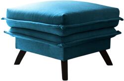 Miuform Türkizkék kárpitozott Miuform Charming Charlie lábtartó 60 x 60 cm (MF-758LIN12)