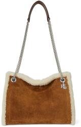 Lauren Ralph Lauren velúr táska - barna Univerzális méret - answear - 99 990 Ft