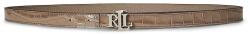 Lauren Ralph Lauren bőr öv barna, 412P02456 - barna M