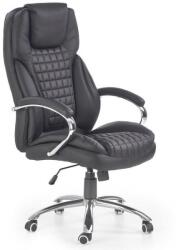 Halmar KING irodai fotel fekete, öko bőr