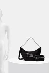 Juicy Couture чанта тип кроасан дамска от кадифе Kimberly (BIJQL8933WPO)