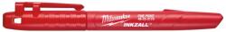 Milwaukee INKZALL Jelölő filc Vékony tartós hegyű Piros - 1 db (48223170)