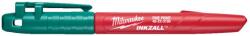 Milwaukee INKZALL Jelölő filc Vékony tartós hegyű Zöld - 1 db (Rendelési (4932492127)