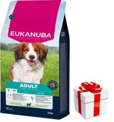  marka niezdefiniowana EUKANUBA Adult Small&Medium Breed Rich In Lamb & Rice 12kg + ingyenes kutya meglepetés