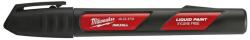 Milwaukee INKZALL Jelölő filc szelepes Fekete 1db (Rendelési egység 12 db) (48223731)